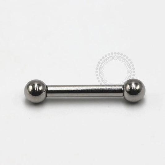 TN1137 Alargador Barbell Reto Titânio ASTM F-136